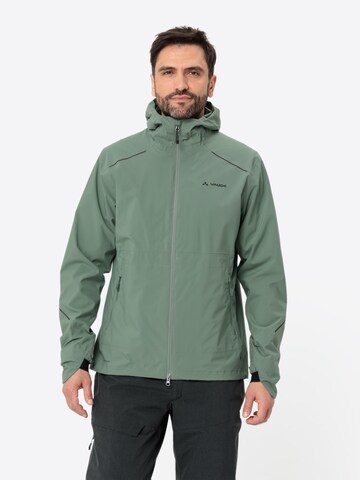 VAUDE Outdoorjas 'Yaras' in Groen: voorkant