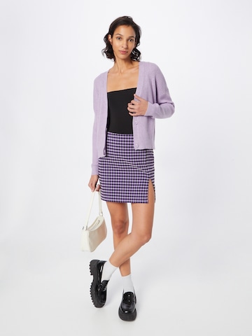 ONLY Knit cardigan 'KATIA' in Purple