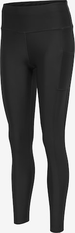 Hummel Skinny Sports trousers 'Tola' in Black: front
