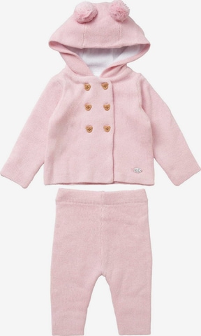 Rock a Bye Baby Boutique - Conjunto en rosa: frente