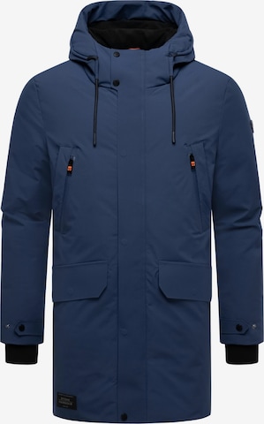 Manteau d’hiver 'Kitraan XX' STONE HARBOUR en bleu : devant