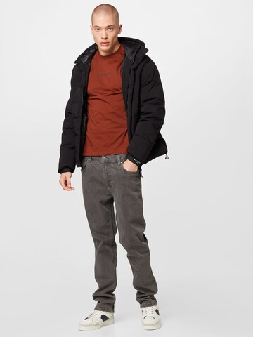 JACK & JONES Zimní bunda – černá