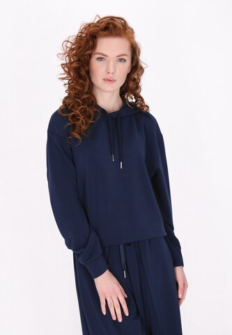 DreiMaster Klassik Sweatshirt in Blauw: voorkant