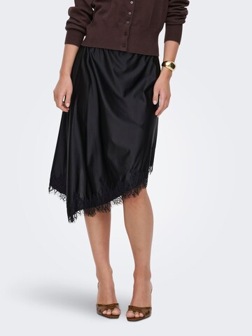 Gonna 'ONLMetti' di ONLY in nero: frontale