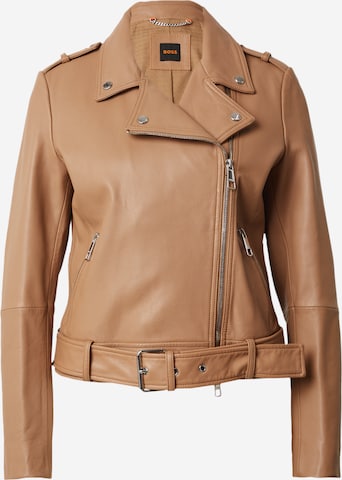 BOSS Orange Jacke 'Sameli' in Braun: predná strana