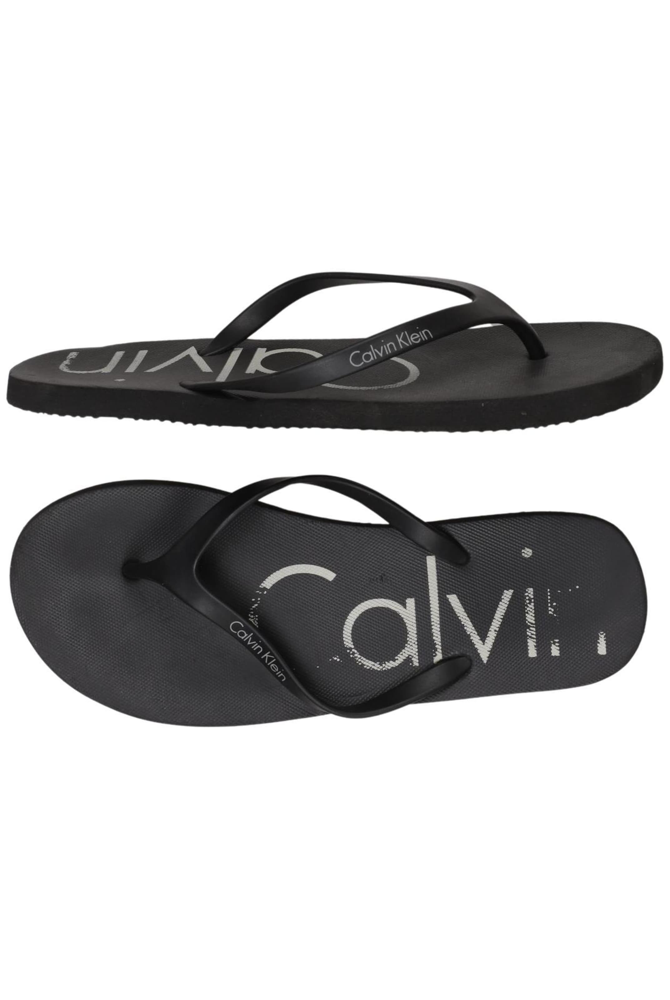 Calvin Klein Sandalen 38 in Schwarz: Vorderseite