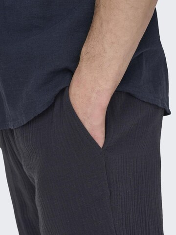 Loosefit Pantalon Only & Sons en bleu