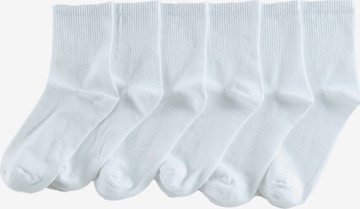 Șosete de la Trendyol pe alb: față