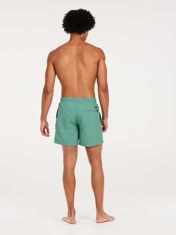 PROTEST Board Shorts 'FASTER' in Green