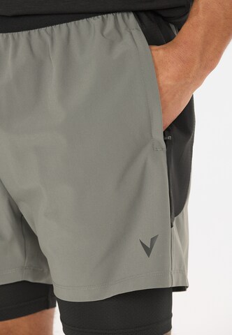 Virtus Regular Workout Pants 'Dylan V2' in Grey