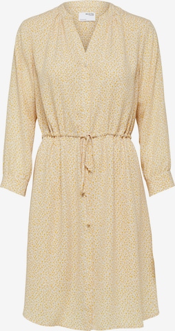 SELECTED FEMME Dress 'Amina' in Beige: front