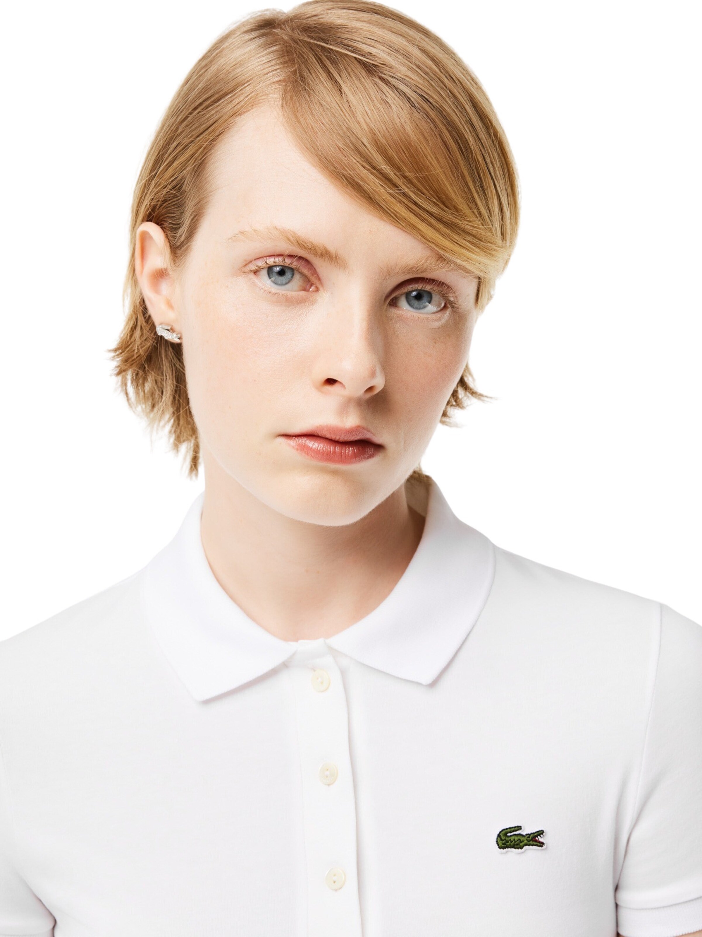 LACOSTE Shirts i hvid