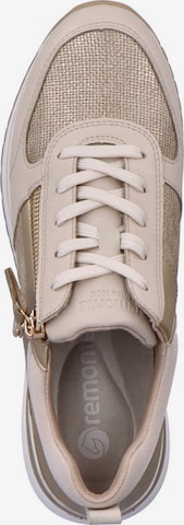 REMONTE Platform trainers in Beige