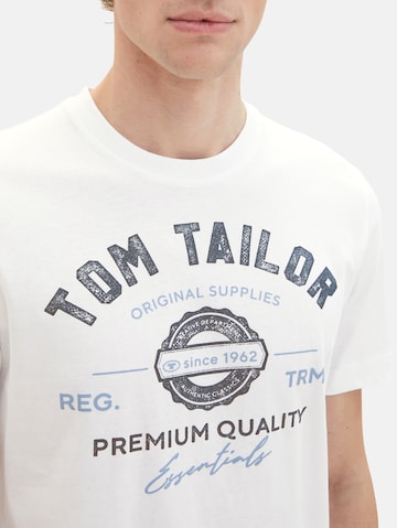 TOM TAILORMajica - bijela boja