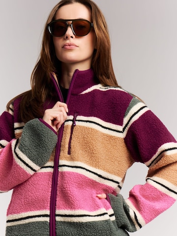 PROTEST Fleece jas 'PRTWiba' in Gemengde kleuren