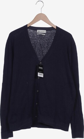 ESPRIT Sweater & Cardigan in XL in Blue: front