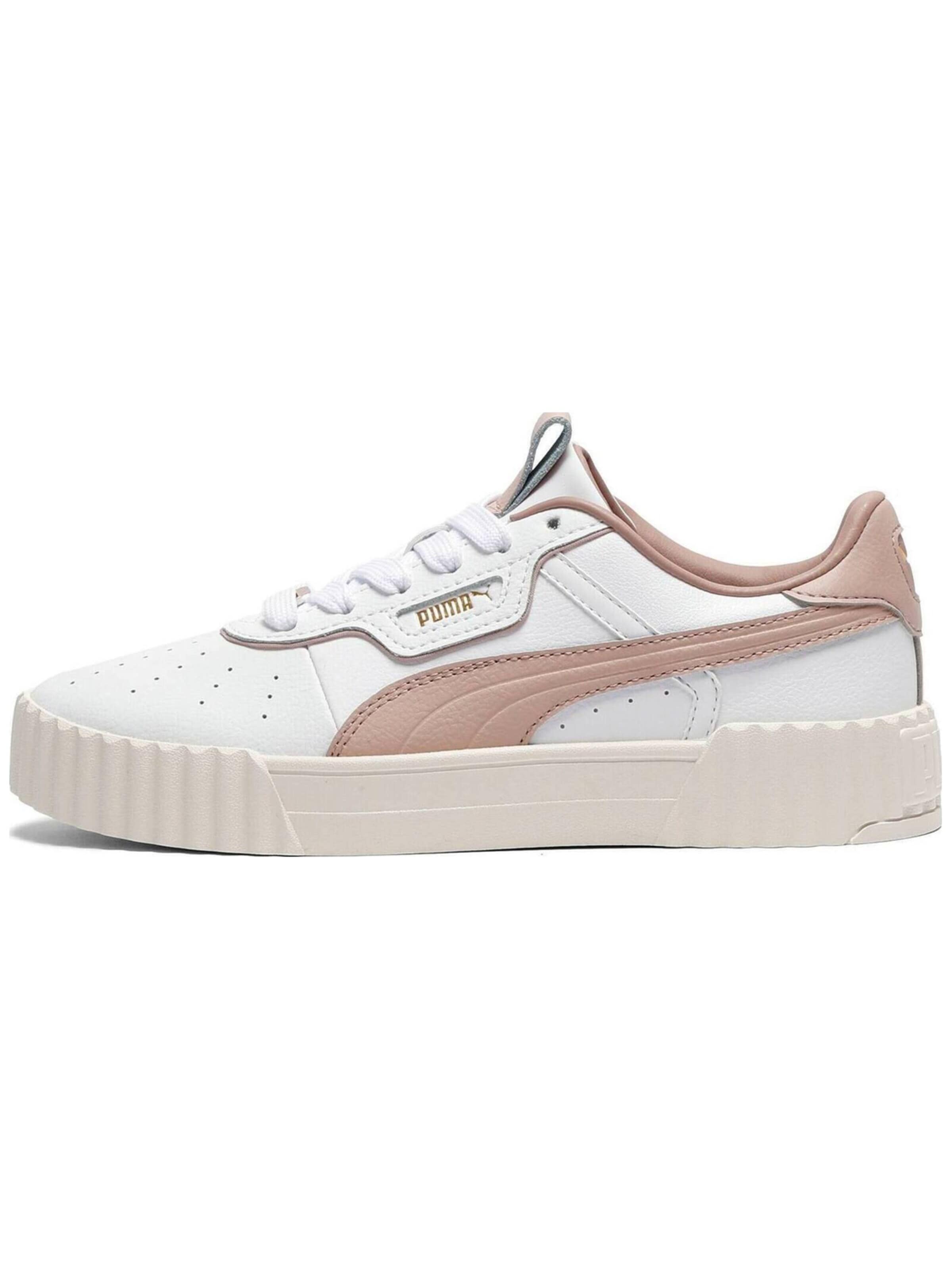 PUMA Sportschuh 'Puma Carina 3.0 Luxe' in Weiß: Vorderseite