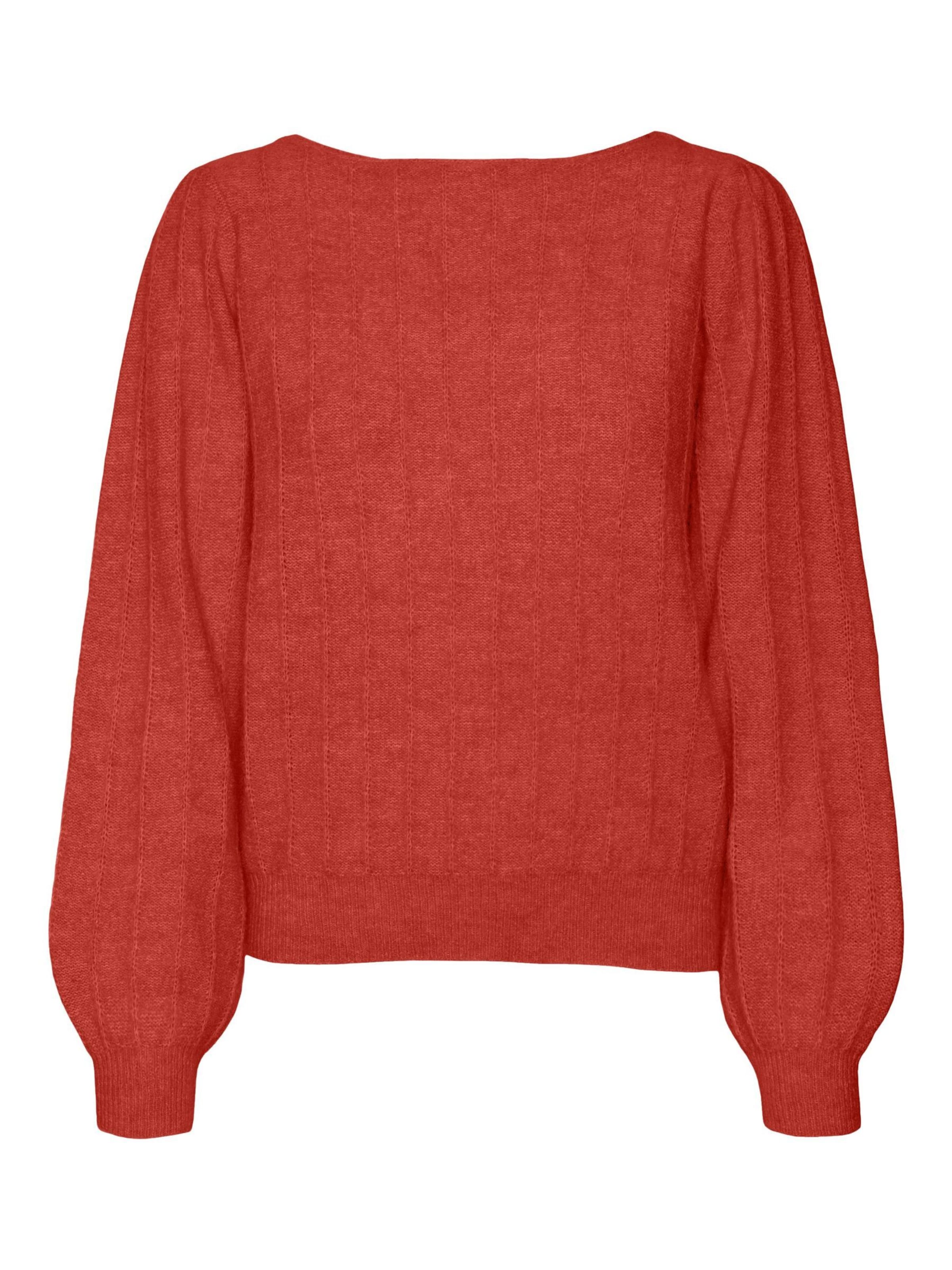 Pull-over 'KAMILLE' VERO MODA en rouge : devant