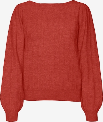 Pull-over 'KAMILLE' VERO MODA en rouge : devant