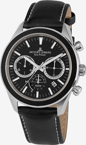 Jacques Lemans Uhr in Schwarz