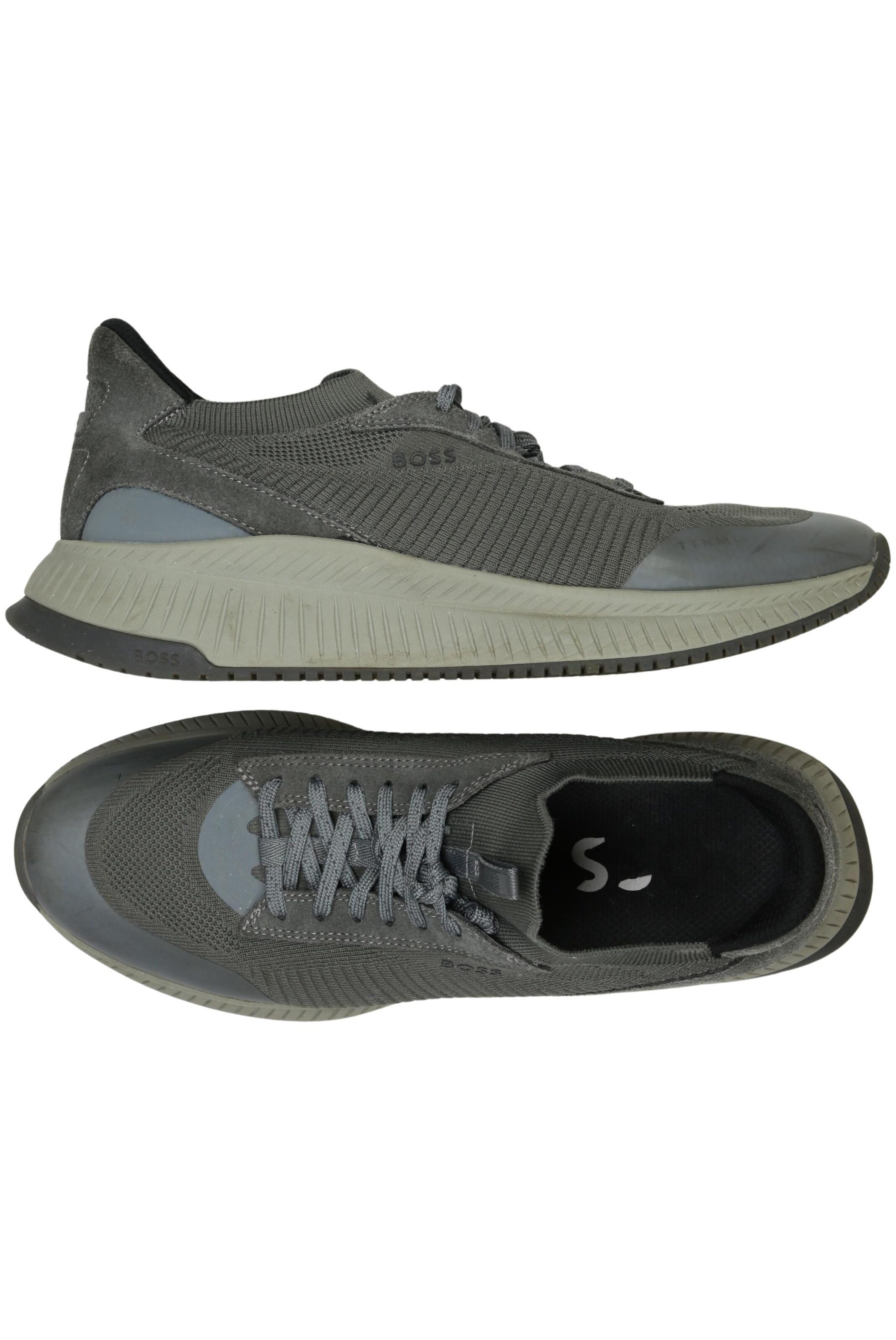 BOSS Sneaker 44 in Grau: Vorderseite
