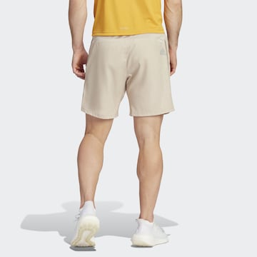 ADIDAS SPORTSWEAR Regular Sportshorts 'Run It' in Beige