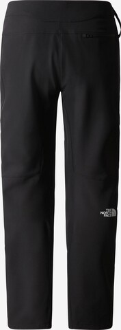 THE NORTH FACE - regular Pantalón de montaña 'Diablo' en negro