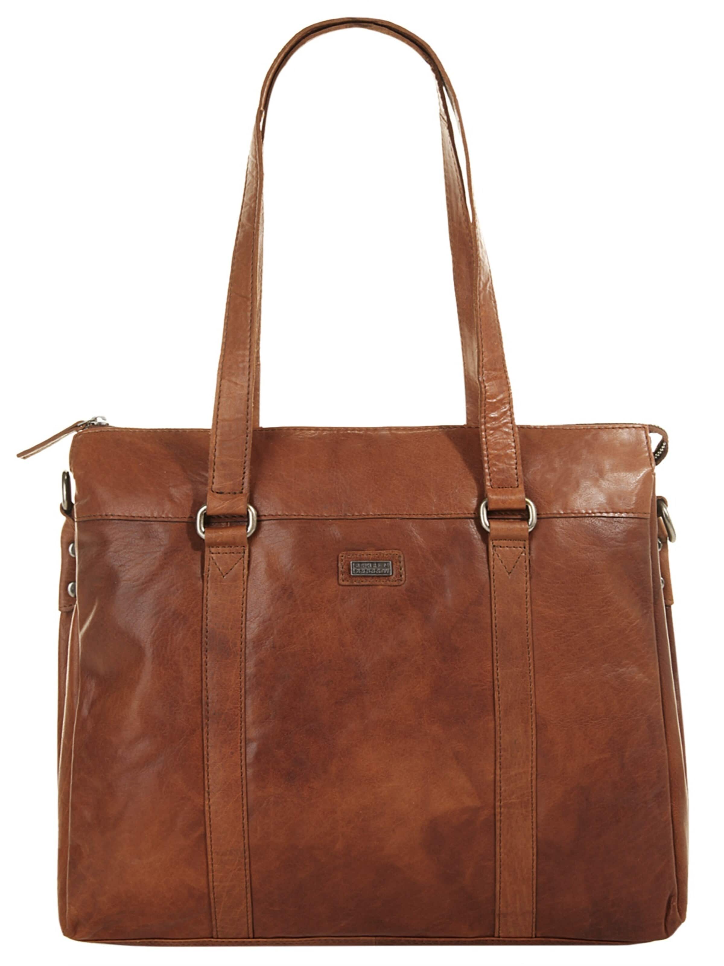 Spikes & Sparrow - Shopper en marrón: frente