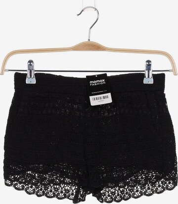MANGO Shorts in XS in Black: front