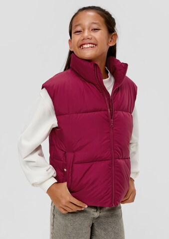 s.Oliver Vest in Pink: front