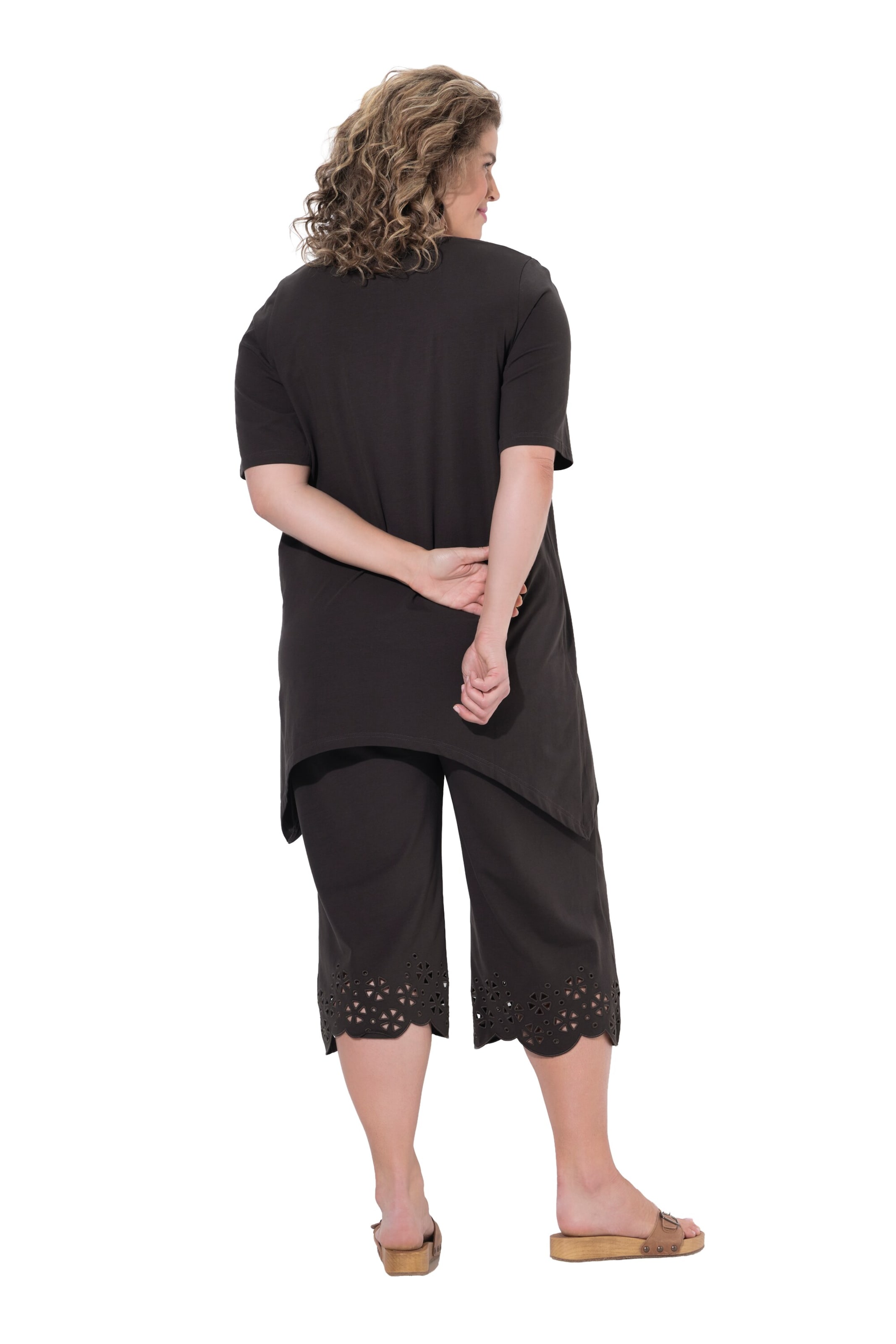 Ulla Popken - Camiseta en marrón