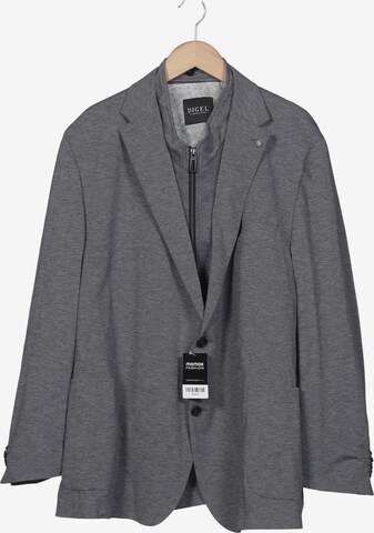 Digel Sakko 5XL in Grau: Vorderseite