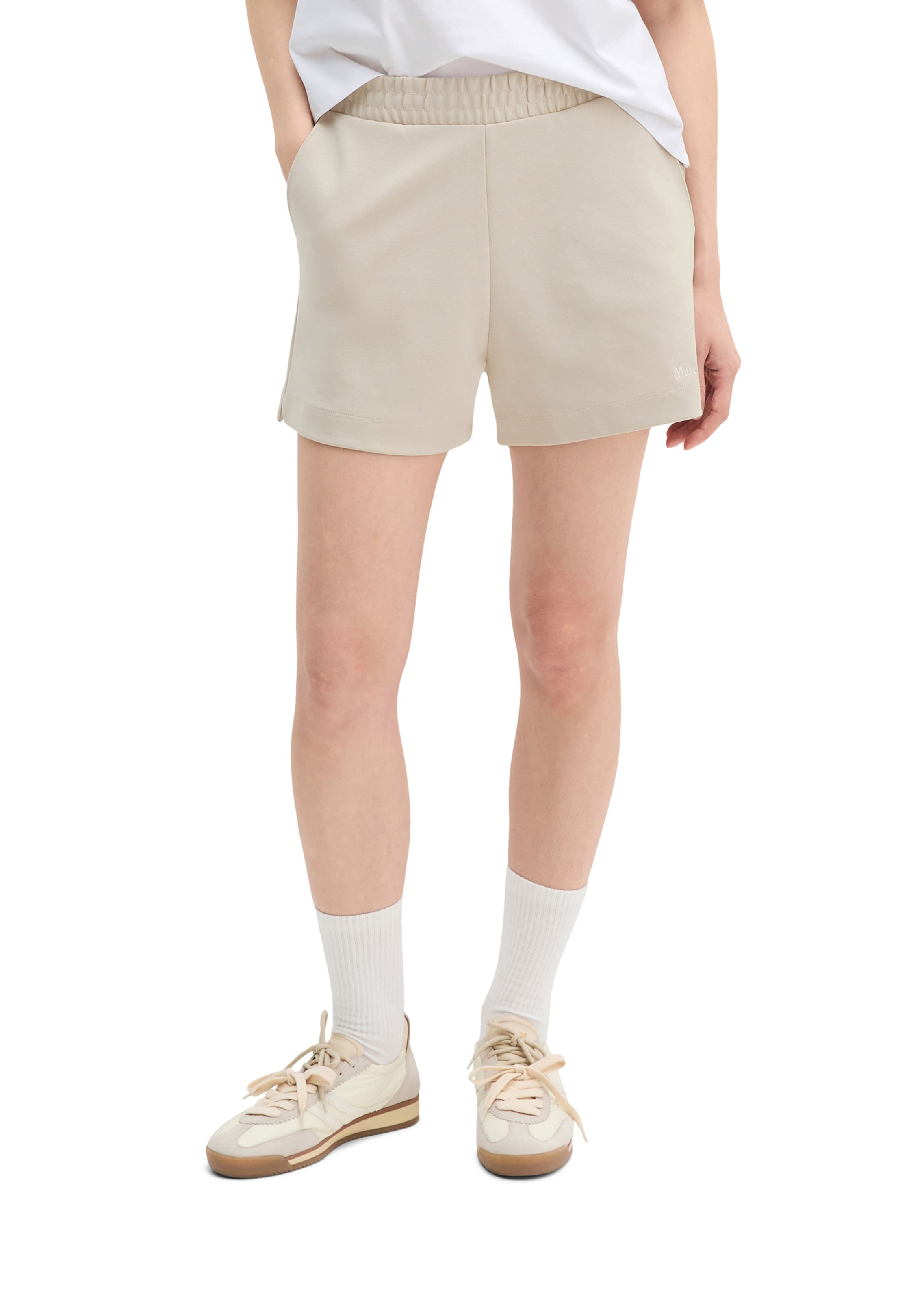 Marc O'Polo Regular Hose in Grau: Vorderseite