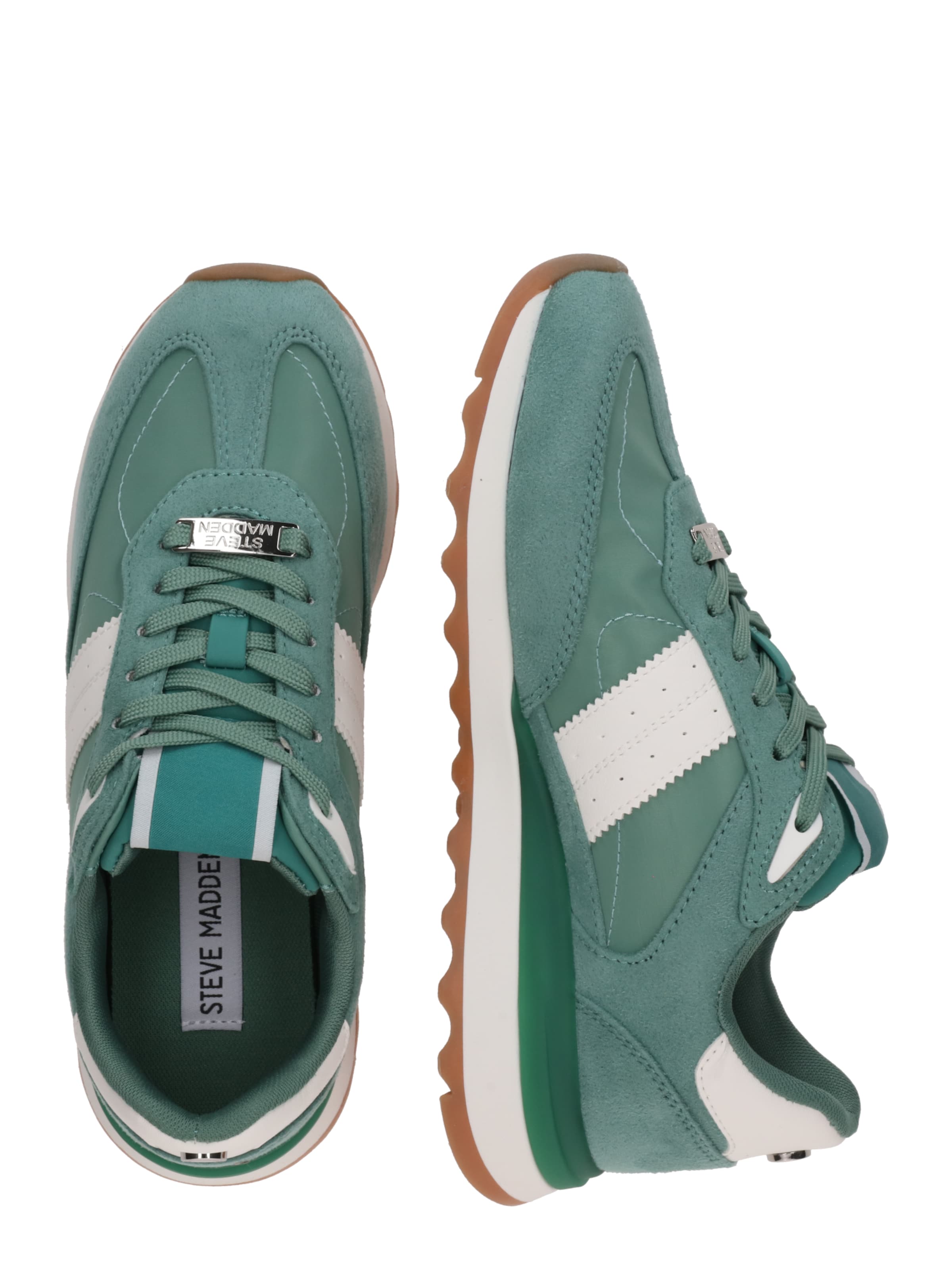 STEVE MADDEN Madalad ketsid 'Percie', värv roheline: külje pealt