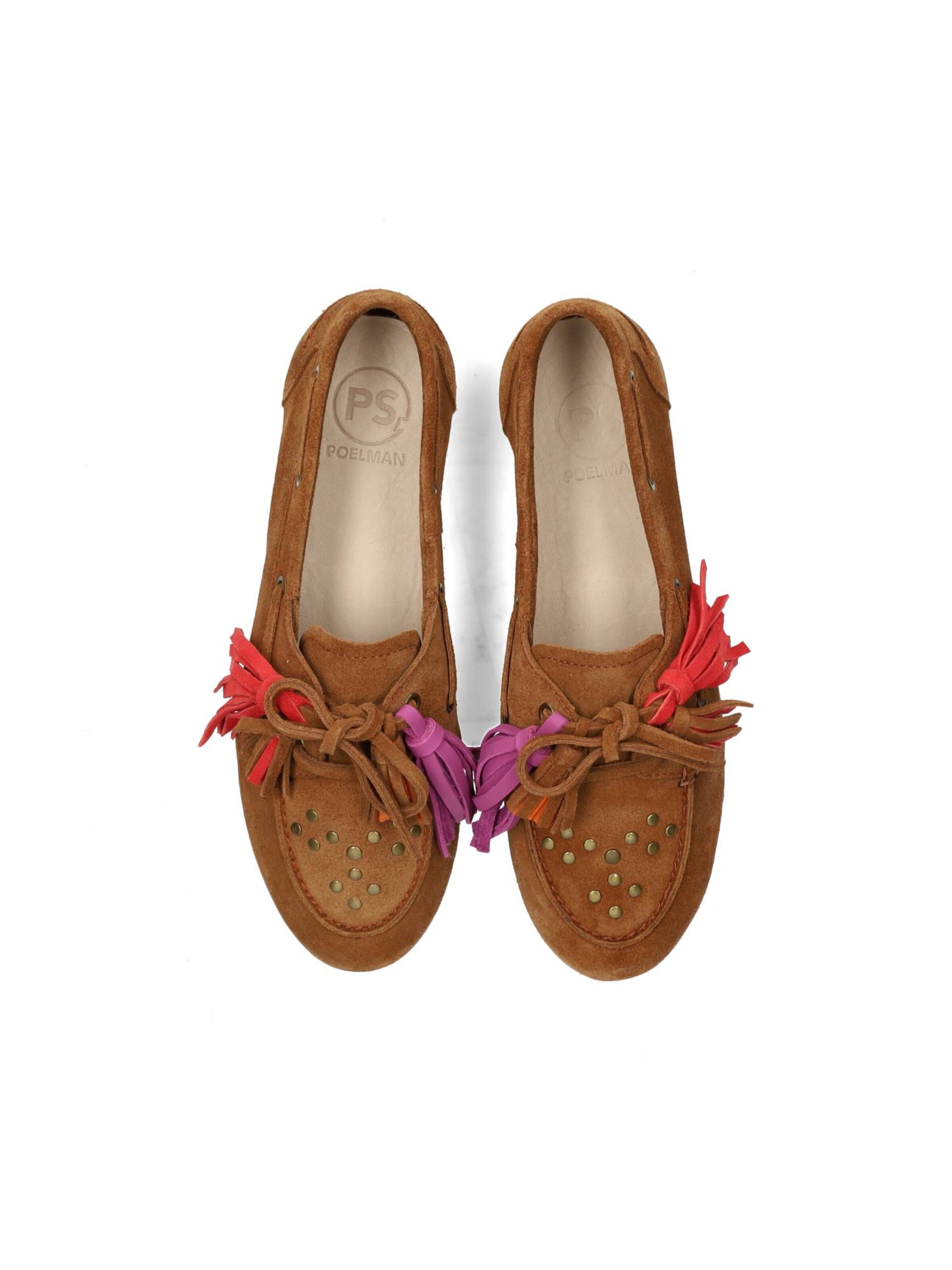 Mocassin ' VITA ' PS Poelman en marron