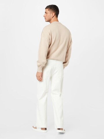 NU-IN Wide leg Jeans in White