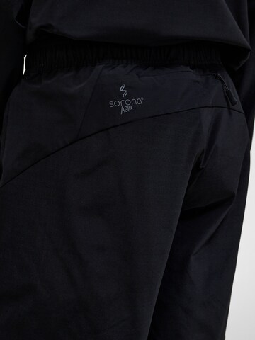 Hummel Loose fit Trousers 'Sorona' in Black