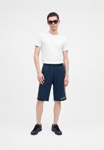 ADIDAS ORIGINALS Baggy Штаны в Синий: спереди