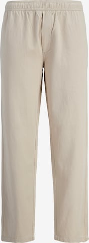 JACK & JONES - Loosefit Pantalón 'JPSTKARL IVY' en gris: frente