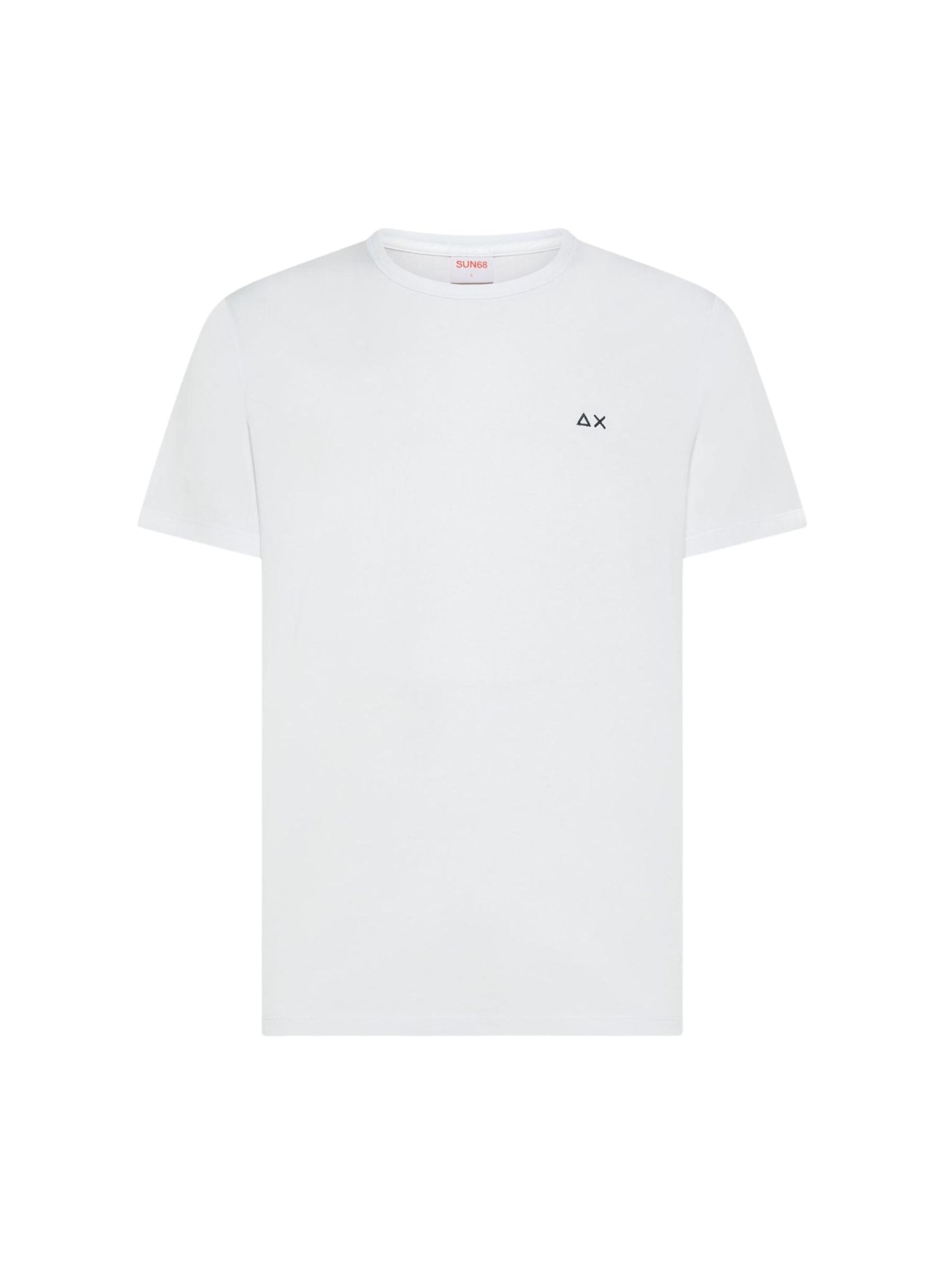 T-Shirt SUN68 en blanc : devant