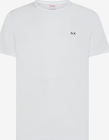 T-Shirt SUN68 en blanc : devant