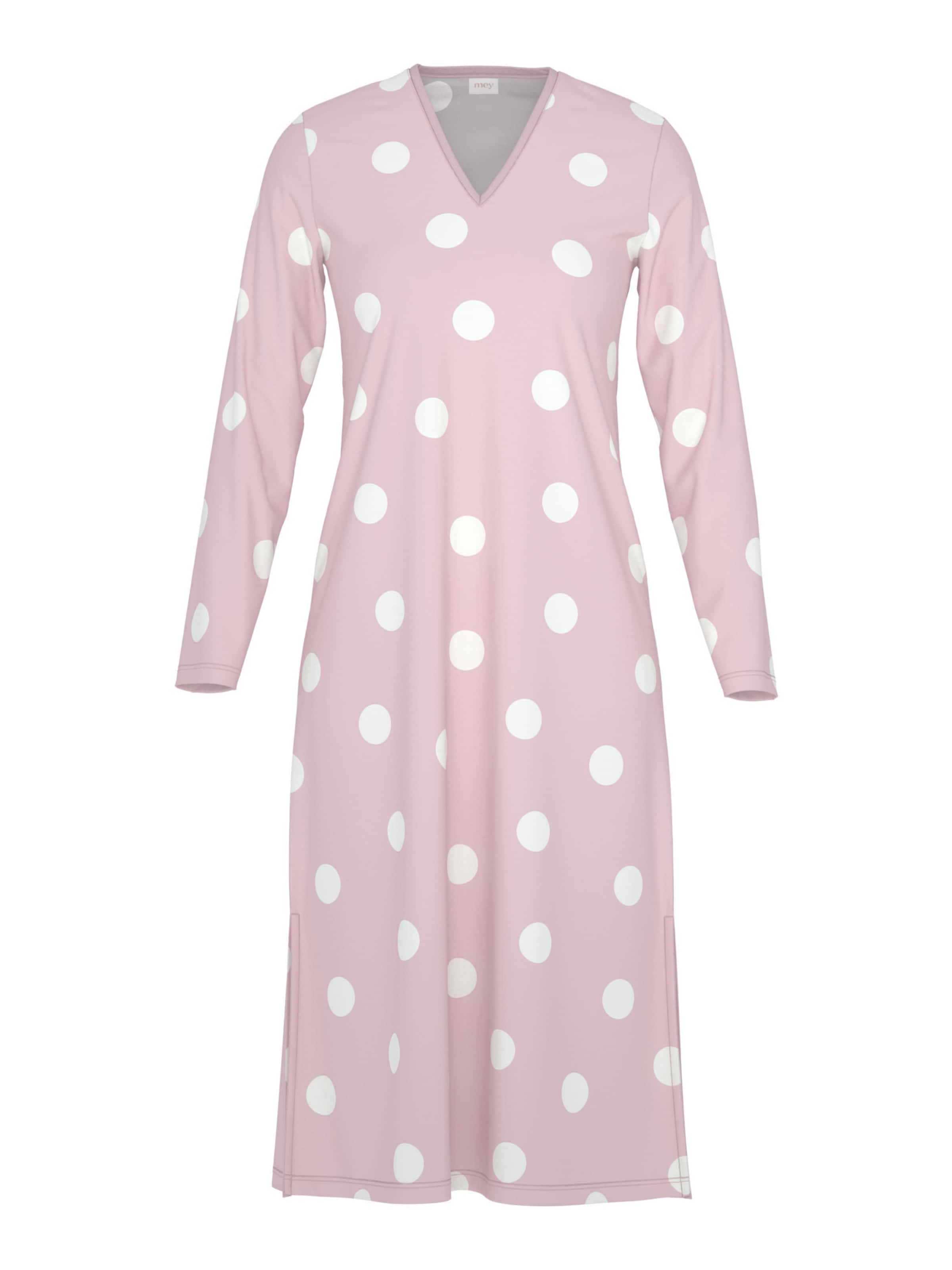 Chemise de nuit 'Pretty Dots' Mey en rose : devant