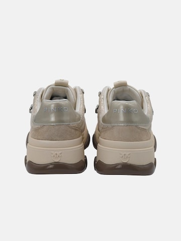 PINKO Sneakersy niskie 'ATHENA' w kolorze srebrny