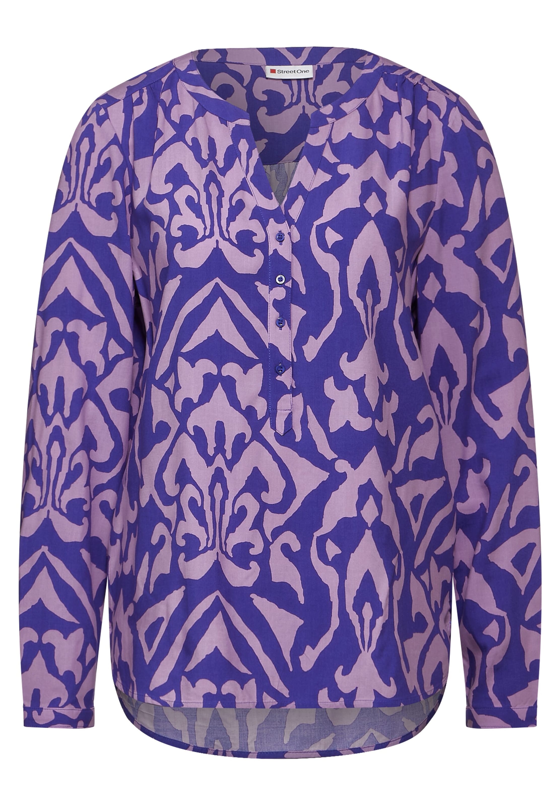 STREET ONE Blouse in Purple: front