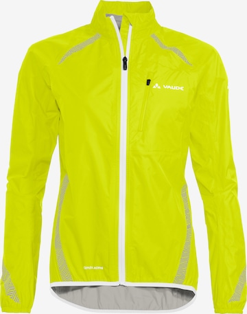VAUDE Athletic Jacket 'Luminum Perf. J II' in Green: front