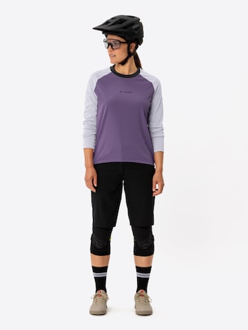 VAUDE Performance shirt 'Loamer' in Purple