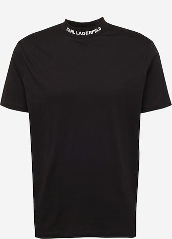 Karl Lagerfeld - Camiseta en negro: frente