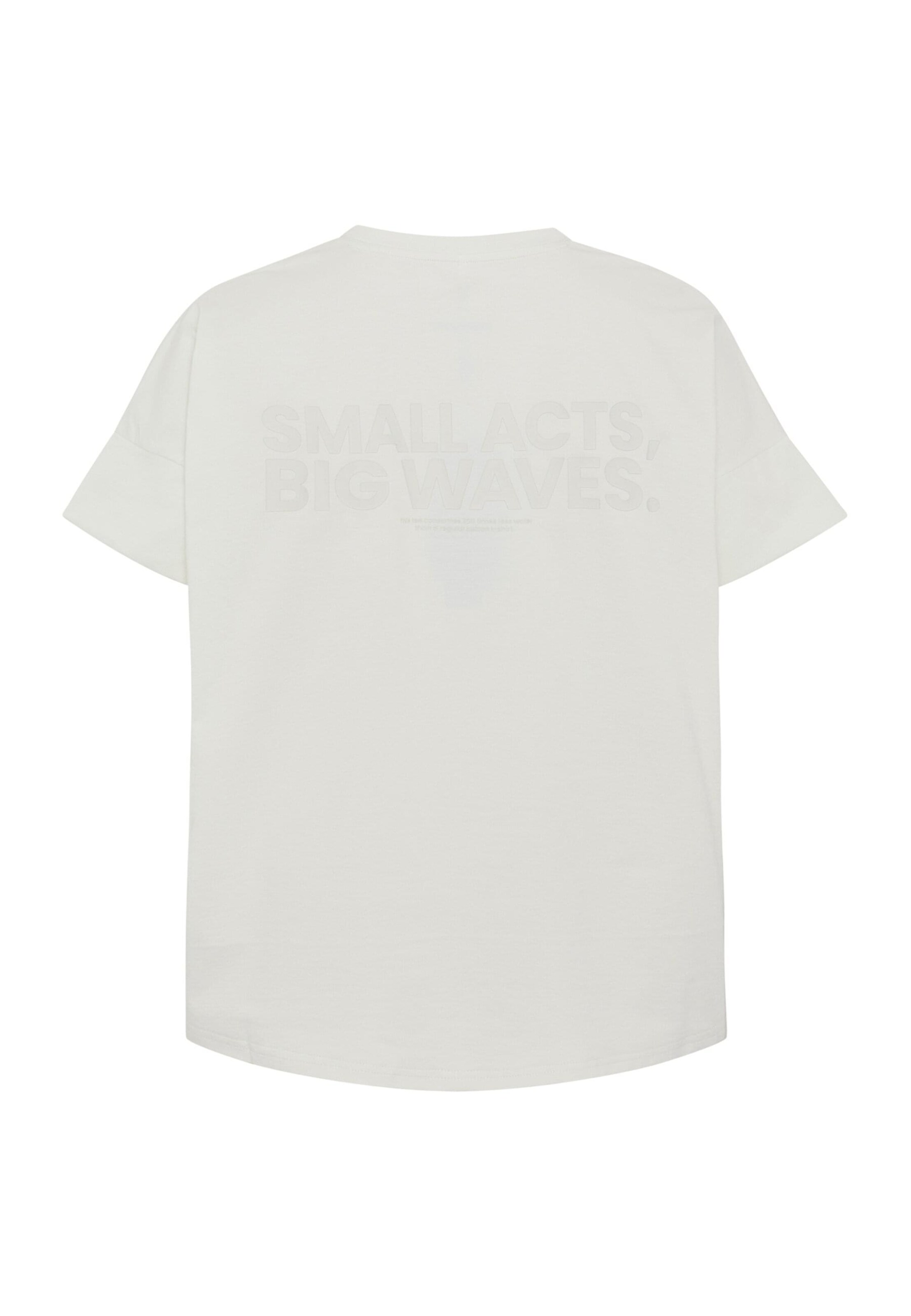 Born Living Yoga Bustier T-Shirt 'Mayumi' in Weiß