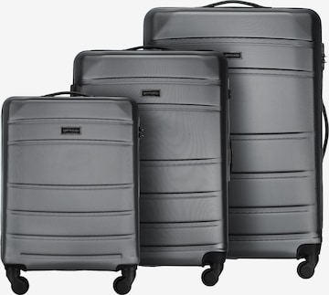 Wittchen Suitcase Set in Grey: front