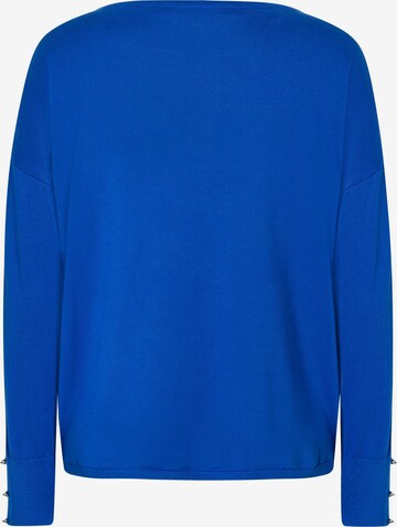 MORE & MORE - Pullover oversized em azul